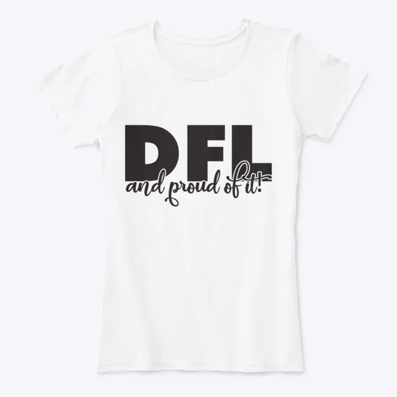 DFL and proud of it in black